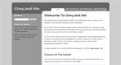 Desktop Screenshot of greyjedi.me